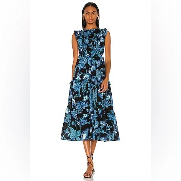 Banjanan | Dresses | New Banjanan Made In India Iris Maxi Dress Gown Sz  Ssmall | Poshmark